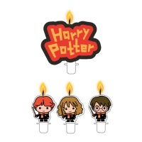 Velas de Harry Potter - 4 unidades