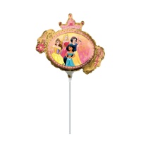 Globo hinchado con varilla de Princesas Disney de 22 x 25 cm - Anagram