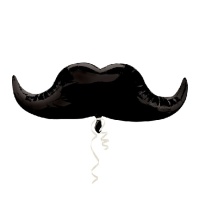 Globo silueta XL de Moustache de 88 x 30 cm - Anagram