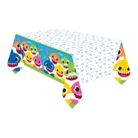 Mantel de papel de Baby Shark - 1,80 x 1,20 m