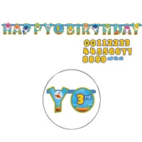 Guirnalda feliz cumpleaños de Baby Shark - 3,2 m