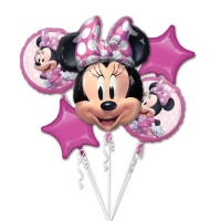 Bouquet de Minnie Mouse Forever - Anagram - 5 unidades