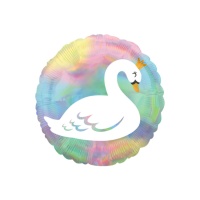 Globo de Cisne pastel de 45 cm - Anagram