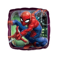Globo de Spiderman cuadrado de 43 cm - Anagram