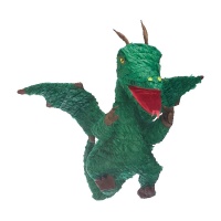 Piñata 3D de dragón verde de 76 x 32 x 12 cm