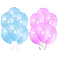 Globos de látex Elephant Party de 30 cm - Qualatex - 8 unidades