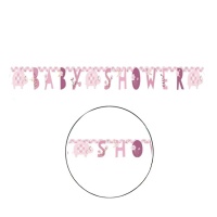 Guirnalda Pink Elephant Floral - 1,60 m
