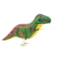 Globo caminante de dinosaurio de 88 cm - Qualatex