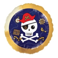 Globo de piratas de Barba roja de 43 cm - Anagram