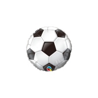Globo mini de balón de fútbol de 21 cm - Qualatex
