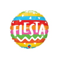 Globo redondo multicolor de Fiesta - 46 cm