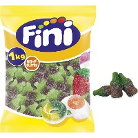 Botella de cola verde mini - Fini - 1 kg