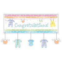 Mural decorativo de Baby Clothing