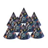 Sombreros del Espacio Exterior - 8 unidades