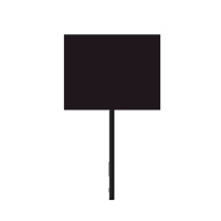 Carteles de pizarra con tiza de 10,2 cm - 12 unidades