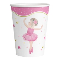 Vasos de Bailarina de 250 ml - 8 unidades