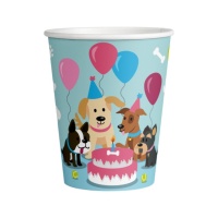 Vasos de Perros de 250 ml - 8 unidades