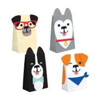 Bolsas de papel de Perros - 8 unidades