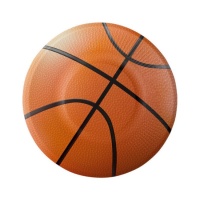 Platos de Baloncesto de 18 cm - 8 unidades