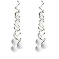 Colgantes decorativos de Golf - 91 cm - 2 unidades