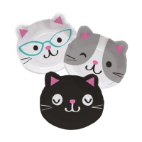 Decoración de gatos para fiestas y cumpleaños