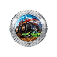 Globo redondo de Monster Trucks de 45 cm - Creative Converting