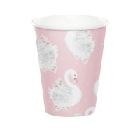 Vasos de Cisne de 250 ml - 8 unidades