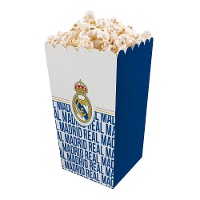 Caja de Real madrid escudo y letras alta - 3 unidades