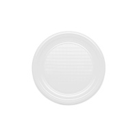 Platos redondos blancos de 17 cm - Maxi products - 15 unidades