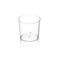 Vasos de 33 ml de plástico transparentes de chupito - 10 unidades