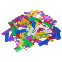 Confetti de tiras multicolores de 18 gr