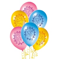 Globos de látex de las Princesas Disney - Procos - 8 unidades