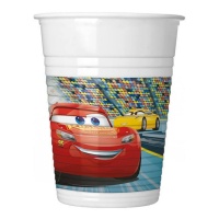 Vasos de plástico de Cars de 200 ml - 8 unidades