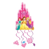Piñata de las Princesas Disney con forma de castillo