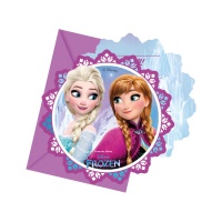 Invitaciones de Frozen - 6 unidades