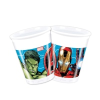 Vasos de los Vengadores de 200 ml - 8 unidades