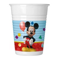Vasos de Mickey Mouse de 200 ml - 8 unidades