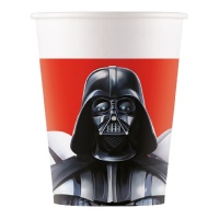 Vasos de Star Wars Darth Vader de 200 ml - 8 unidades