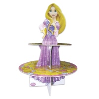 Soporte para cupcakes de la Princesa Disney Rapunzel
