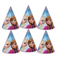Sombreros de Frozen Princesa de hielo - 6 unidades