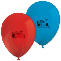 Globos de látex de Cars - Procos - 8 unidades