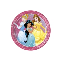 Platos de Princesas cuentos Disney de 23 cm - 8 unidades