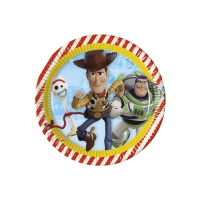 Platos de Toy Story 4 de 23 cm - 8 unidades