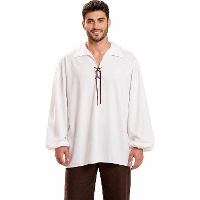 Camisa medieval para hombre