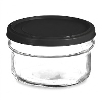 Tupper de 0,42 L de cristal redondo - 1 unidad