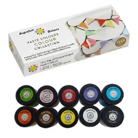 Set de colorantes en pasta de 10 gr - Sugarflair - 10 unidades