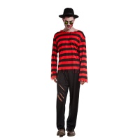 Disfraz de asesino Freddy para adulto