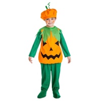 Disfraz de calabaza de Halloween para niño