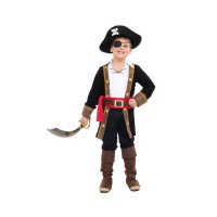 Disfraz de pirata elegante infantil