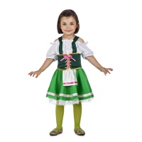 Disfraz de alemán oktoberfest para niña